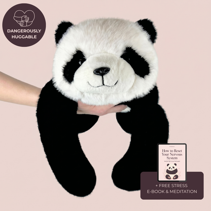 MyHugFriend Momo — The Weighted Panda That Hugs You Back