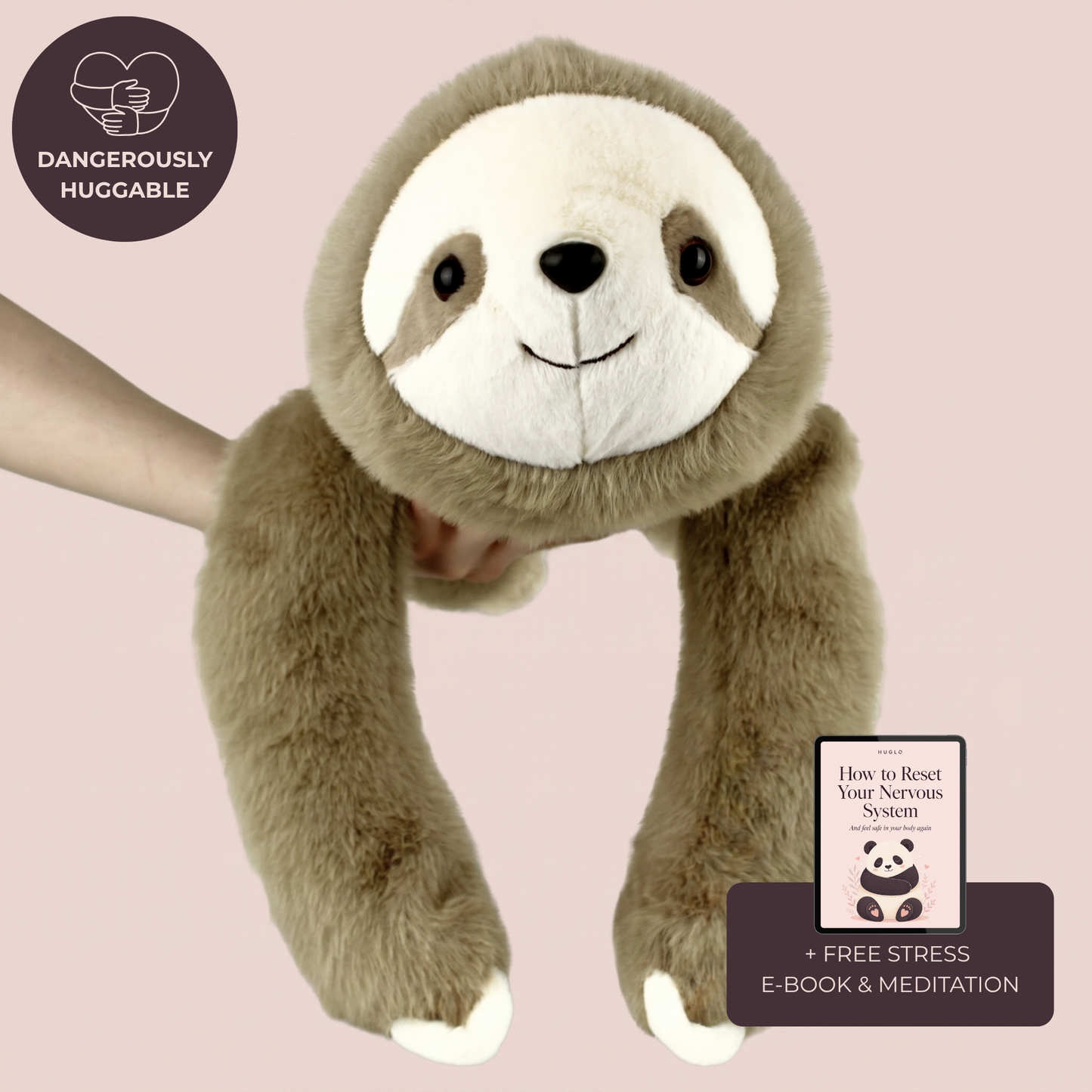 MyHugFriend Milo — The Weighted Sloth That Reminds You to Slow Down