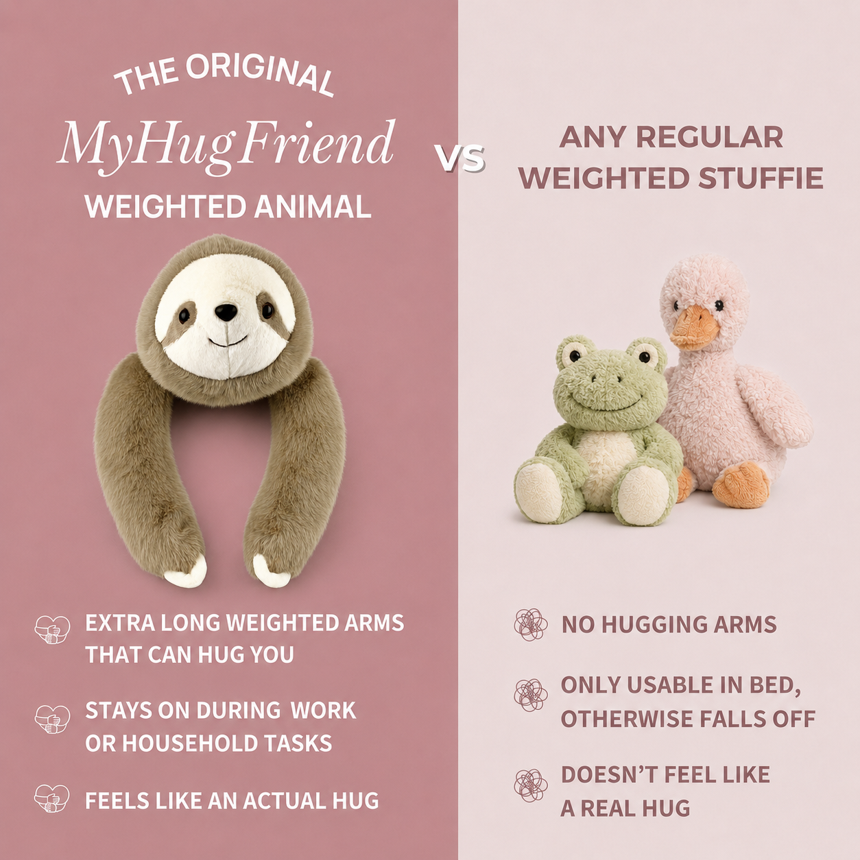 MyHugFriend Milo — The Weighted Sloth That Reminds You to Slow Down