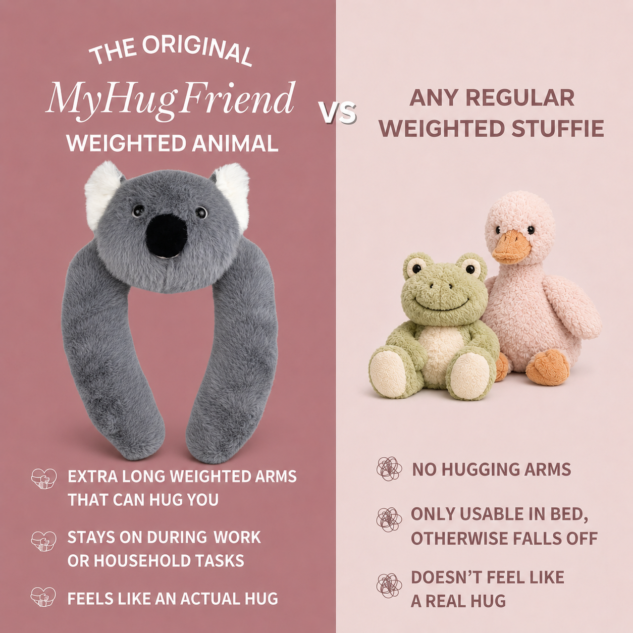 MyHugFriend Kira — The Weighted Koala That Helps You Wind Down