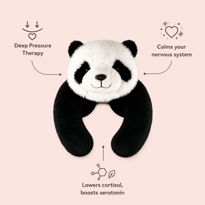 MyHugFriend Momo — The Weighted Panda That Hugs You Back