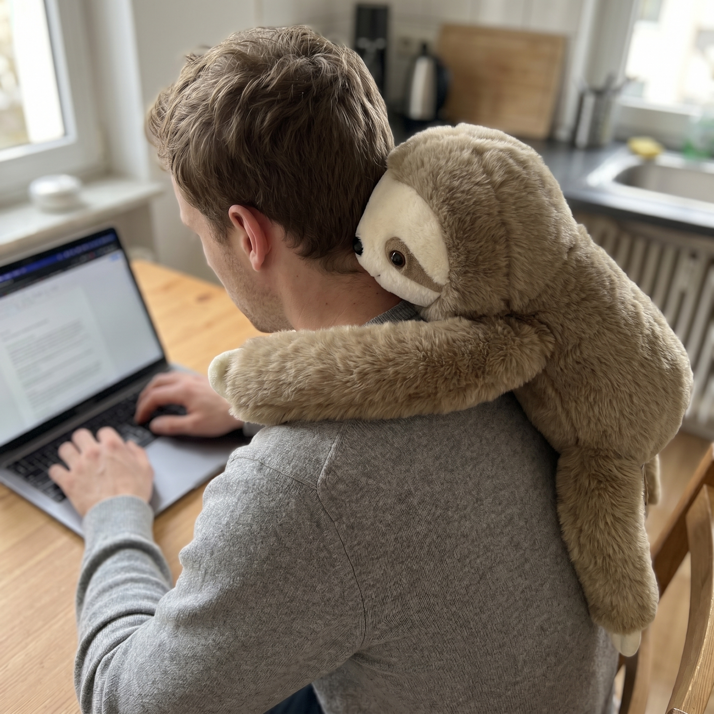 MyHugFriend Milo — The Weighted Sloth That Reminds You to Slow Down