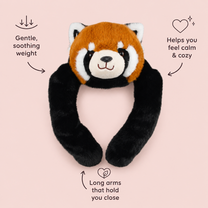 MyHugFriend Rusty — The Weighted Red Panda That Keeps You Company