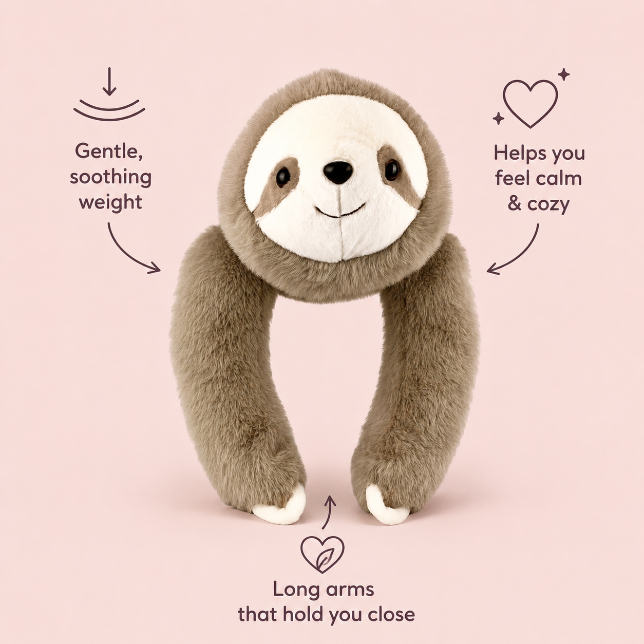 MyHugFriend Milo — The Weighted Sloth That Reminds You to Slow Down