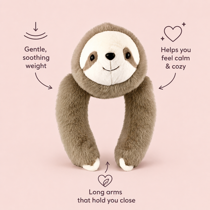 MyHugFriend Milo — The Weighted Sloth That Reminds You to Slow Down