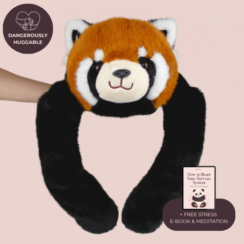 MyHugFriend Rusty — The Weighted Red Panda That Keeps You Company